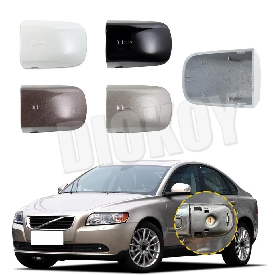 Крышка для отверстия ключа на переднюю левую дверную ручку для Volvo S40 S80 XC60 XC70 MK2 C30 - Изображение 1 из 4