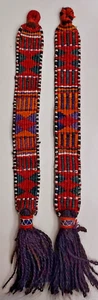 Rare Vintage Woven / Handmade Horsehair -Ceremonial Garters - Native American - Picture 1 of 13