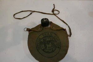 Vintage BOY SCOUTS Official Trail Canteen Cloth Cover - Picture 1 of 5