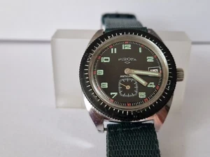 PIROFA -Mechanical Diver Vintage - Black Dial - Picture 1 of 7