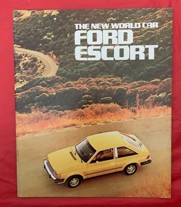 Ford "ESCORT" 1981 - Folleto/catálogo de ventas de concesionario de automóviles original - Imagen 1 de 10