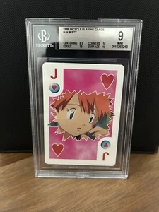 1999 BICYCLE PLAYING CARDS#JH MISTY POKEMON BGS 9 PSA CGC - Bild 1 von 2