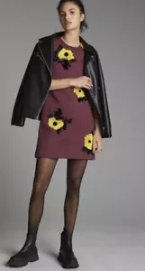 Nuevo con etiquetas Anthropologie Lentelleado Cambio Mini Vestido Dhruv Kapoor Talla Pequeña NUEVO - Imagen 1 de 6