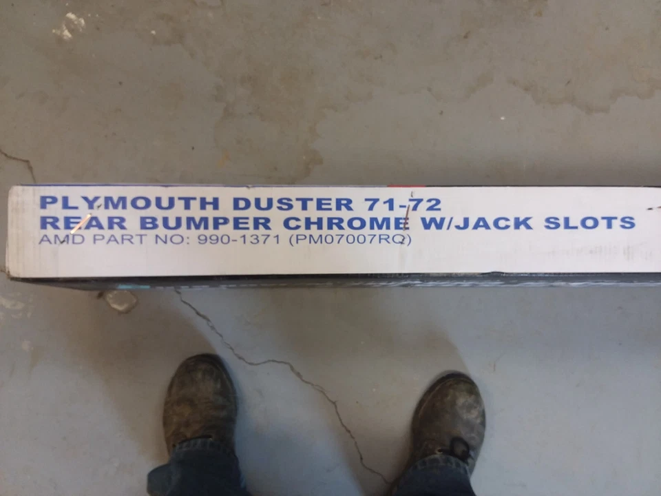 1971-72 Dodge Demon Plymouth Duster bumper  - Image 1 of 2