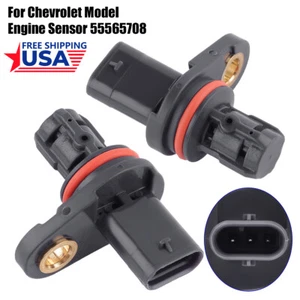 2x Intake+Exhaust Engine Camshaft Position Sensor Fit For Chevy Cruze Sonic 1.8L - Picture 1 of 10