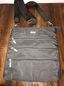 Bolso Bandolera Organizador Sofia Vitali Gris Rosa Caliente Interior - Imagen 1 de 16