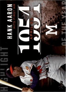 2015 Topps Highlight of the Year #H69 Hank Aaron UPD - NM-MT