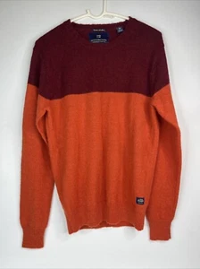 Scotch & Soda Wool Blend Pullover Sweater Fuzzy Mens Size Large Acrylic Wool - Picture 1 of 8