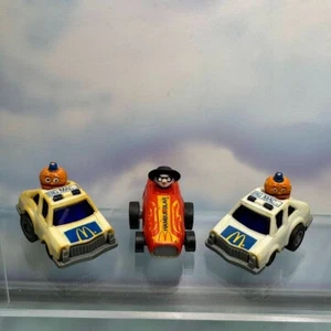 Vehículo de juguete Happy Meal ERTL McDonald's 1984 vintage (paquete de 3) - Imagen 1 de 10