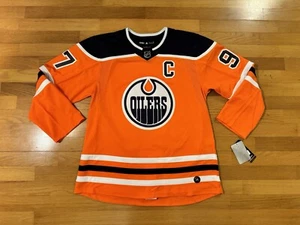 Nuevo 54 Adidas Connor McDavid Edmonton Oilers Auténtico Hogar Naranja Jersey Hombres - Imagen 1 de 24