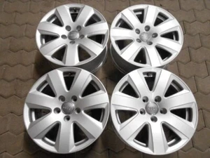4x Alufelgen Org. Audi A6 (4F, C6) 7,5jx16 ET45 , 4F0601025AJ (D1408) - Bild 1 von 10