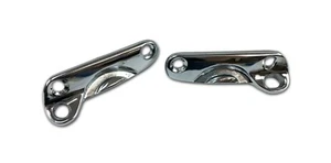 1957-1960 Cadillac Convertible striker plates left & right - Foto 1 di 1