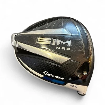 Taylormade Sim Max 10.5 degree Golf Driver Head RH - Image 1 of 3