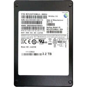 NetApp Samsung MZ-ILS3T2B 3.2TB Mixed Use SFF 2.5in SAS-3 12G SSD - Bild 1 von 1