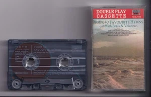 (LT168) Your 40 Favourite Hymns, With Brass & Voice - 1989 Cassette Tape - Picture 1 of 2