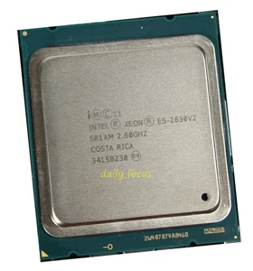 Intel Xeon E5-2630 v2 2.6 GHz LGA2011 6 cores SR1AM CPU Processor 15 MB - Picture 1 of 4