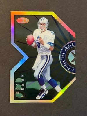 1999 Donruss Preferred QBC #1a Troy Aikman X-Ponential Power #0211/2500 NM/MT - Image 1 of 2