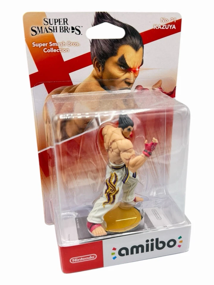 Nintendo Amiibo Kazuya Figure Super Smash Bros Ultimate Australian Release