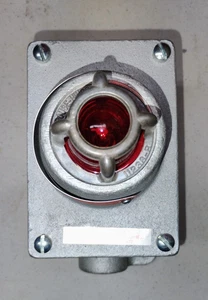 CROUSE HINDS EFS2524 J1 EXPLOSION PROOF FACTORY SEALED PILOT LIGHT STATION 3/4" - Picture 1 of 7