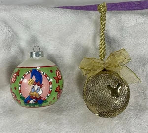 Vintage Disney Weihnachtsschmuck x 2 (Zwiebeln) - Bild 1 von 3