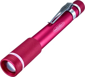 Police Security Aura Penlight Flashlight - 270 Lumens - Pink - Penlight, - Picture 1 of 6