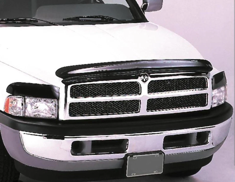 Lund 18030 Interceptor Hood Bug Shield Smoke Dodge Full Size Pickup 1994-98 - Image 1 of 1