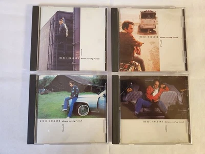 MERLE HAGGARD - DOWN EVERY ROAD - 4-CD SET (CAPITOL, 1996) - Image 1 of 4