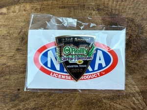 2010 23rd Annual NHRA O'Reilly Spring Nationals Houston TX Lapel Enamel Pin NEW - Picture 1 of 2