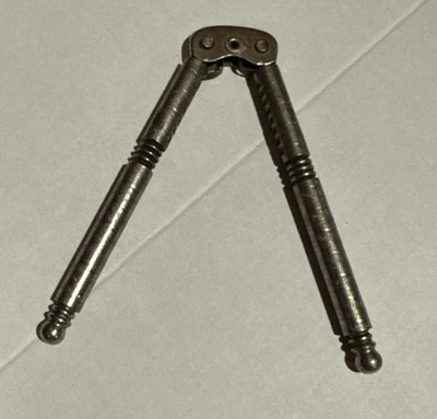 5" Steel Spring Nutcracker Vintage 1940's Classic Standard Metal Nut Cracker - Image 1 of 2