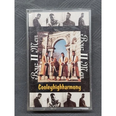 Boyz II Men "Cooleyhighharmony" Cassette Tape LP , Motown 1991 G/VG - Image 1 of 4