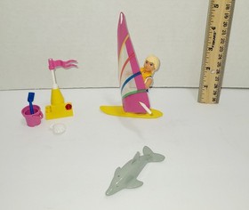 Lego Belville Dolphin Windsurfer #5844 Complete without Box or Instructions