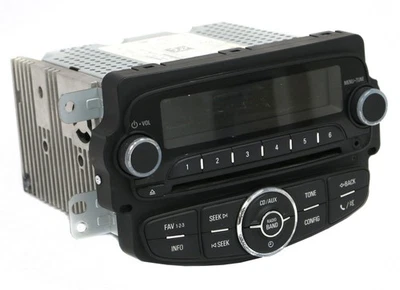 Chevrolet Sonic 2012 AM FM Radio CD de un solo disco con pieza auxiliar 95179057 opción UH7 Foto 1 de 4