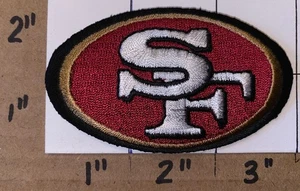 San Francisco 49ers NFL Football 3" ovaler NFL Football Patch - Bild 1 von 1