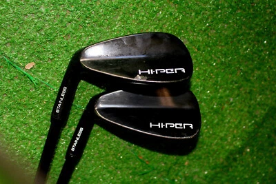 Acuity HIPER Lob & Sand Wedges 56 60 Degree Black Regular Flex  - Excellent Cond - Image 1 of 4