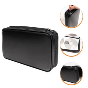 CD Storage Bag Travel Zipper Closure Cddvd Case Holder Car Organizer - Afbeelding 1 van 10