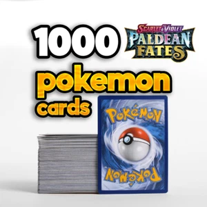1000 Paldean Fates Pokemon Cards - Bulk Lot Pack - Picture 1 of 1