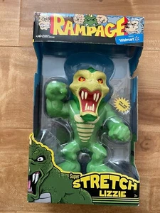 Midway 2018 Rampage Super Stretch Lizzie Lizard Walmart Exclusive Figure - Picture 1 of 12