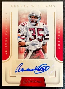 2016 Panini Prime Signatures Aeneas Williams #PS-AW Auto Cardinals HOF #08/25! - Picture 1 of 2