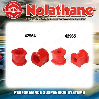 Nolathane Sway bar mount bush kit for FORD LASER KJ 4CYL 10/1994-11/1998 - image 1 of 2