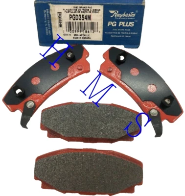 JUEGO PASTILLAS FRENO DISCO TRASERO RAYBESTOS PGD354M PARA BUICK REATTA, RIVIERA, CADILLAC Foto 1 de 4