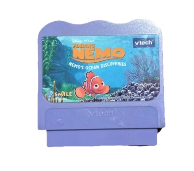 VTech VSmile Disney Pixar Finding Nemo Learning Game Cartridge Educational 733 - Image 1 of 2
