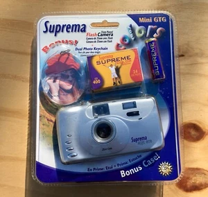 Suprema Mini Gtg 35 Mm Manual Flash Camara w/ Extras (Film/ Photo) - New/ Sealed - Picture 1 of 9