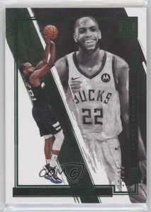 2021-22 Panini Impeccable Green /35 Khris Middleton #17