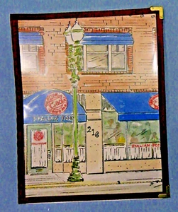 Restaurante italiano Ciao Trattoria Santa Ana aprox. Menú coleccionable principios de 2000 - Imagen 1 de 6
