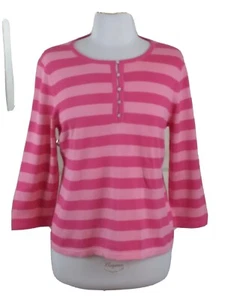 Covington Women's Top Large (14-16) Pink 100% Cotton New NWT - Picture 1 of 11