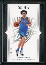 2022-23 Josh Giddey 34/99 Panini Noir