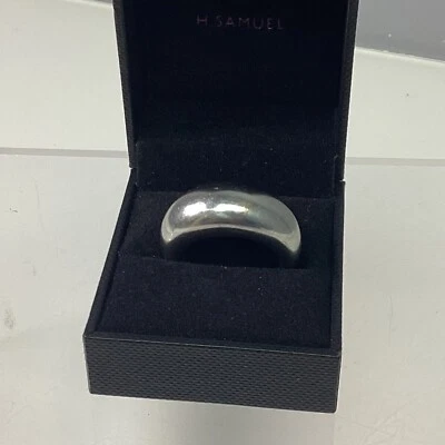 Anillo Cromo Elíptico Calvin Klein Talla N.5 WA Foto 1 de 4