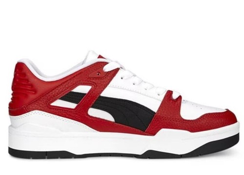 Puma ITH scarpe da ginnastica uomo bianco rosso nero taglia UK 10 5 #REF264