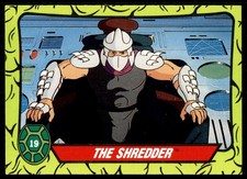 Topps Ireland  Teenage Mutant Hero Turtles (1990) The Shredder No. 19