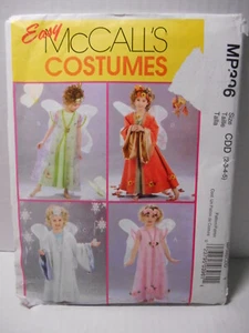McCalls MP396 Kinder Halloween FEE Kostüm Schnittmuster Gr. 2-3-4-5 UNGESCHNITTEN - Bild 1 von 2